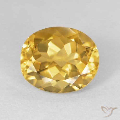 5.03ct Natural ouro profundo Citrino, oval, VVS-VS