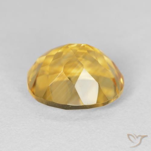 Citrino ouro profundo Natural 5.03ct, oval, VVS-VS