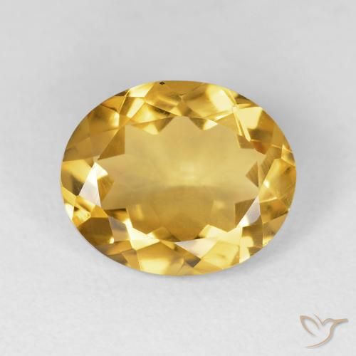 3.81ct Natural Dourado Citrino, oval, VVS-VS