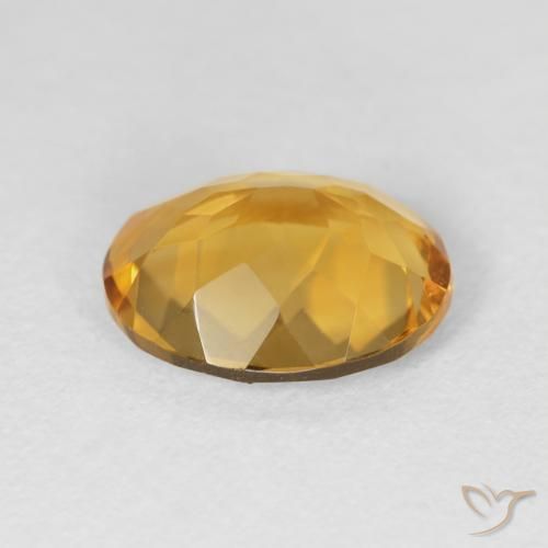 Citrino Dourado Natural 3.81ct, oval, VVS-VS