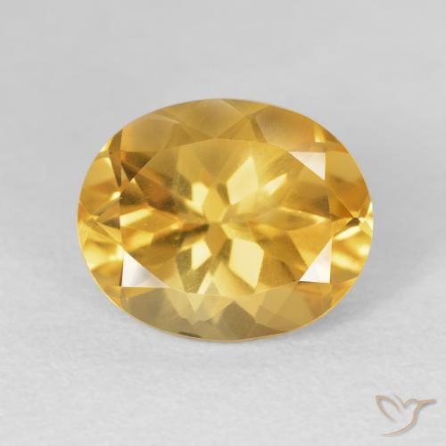 4.86ct Natural ouro brilhante Citrino, oval, VVS-VS