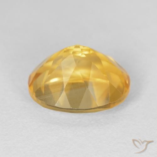Citrino ouro brilhante Natural 4.86ct, oval, VVS-VS
