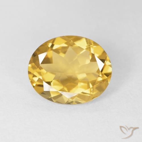 3.93ct Natural Dourado Citrino, oval, VVS