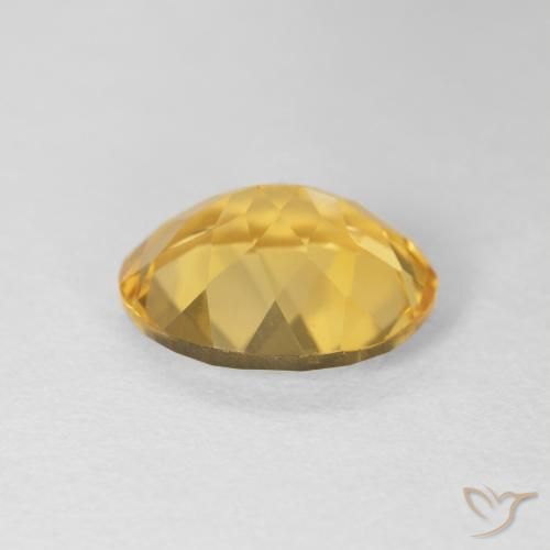 Citrino Dourado Natural 3.93ct, oval, VVS