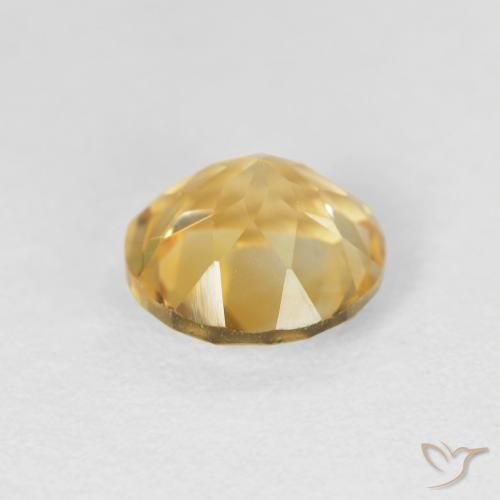 Citrino Luz amarela Natural 1.67ct, Redondo, VVS