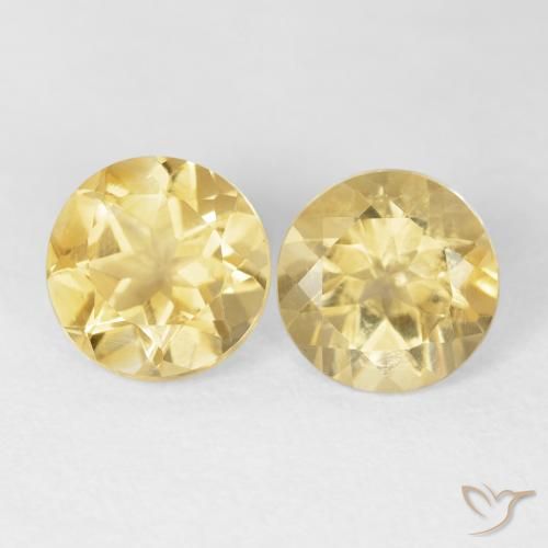 3.60ctw Natural Dourado Citrino, Redondo, VS