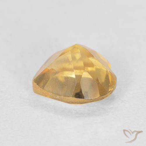 Citrino Ouro Natural 0.73ct, Coração, VVS
