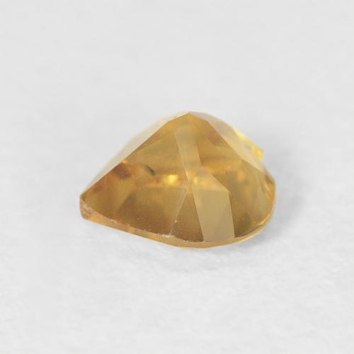 Citrino Dourado Natural 0.37ct, Coração, VVS