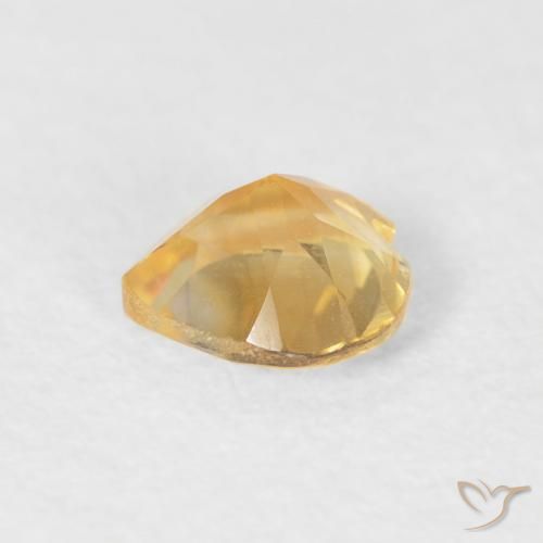 Citrino Ouro Natural 0.36ct, Coração, VVS