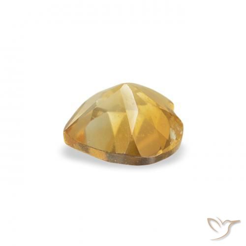 Citrino Dourado Natural 0.34ct, Coração, VS