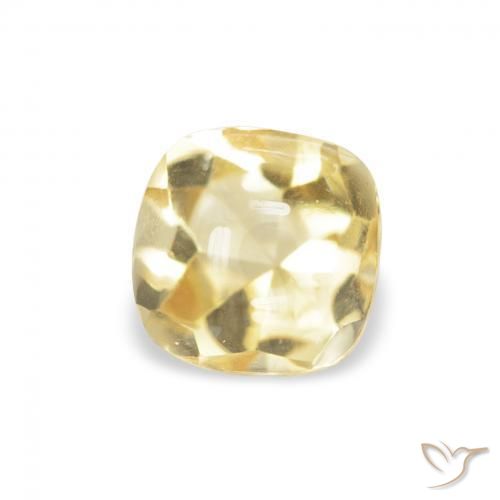Citrino Dourado Natural 0.70ct, Almofada, Transparente