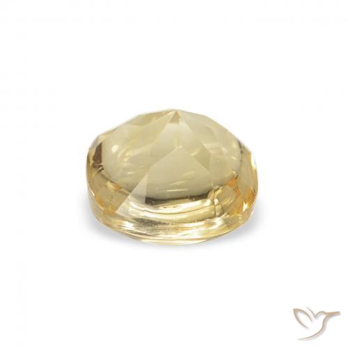Citrino Dourado Natural 0.70ct, Almofada, Transparente