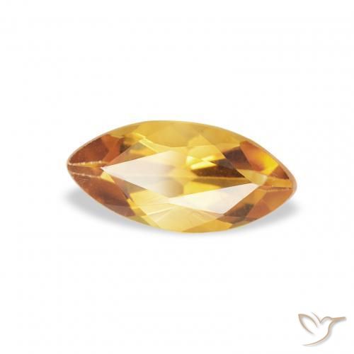 Citrino Medium Light-Golden Natural 0.43ct, Marquesa, VS