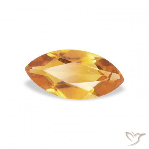 Citrino Medium Light-Golden Natural 0.45ct, Marquesa, VS