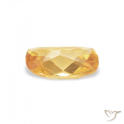 Citrino Ouro Natural 0.93ct, Almofada, VVS