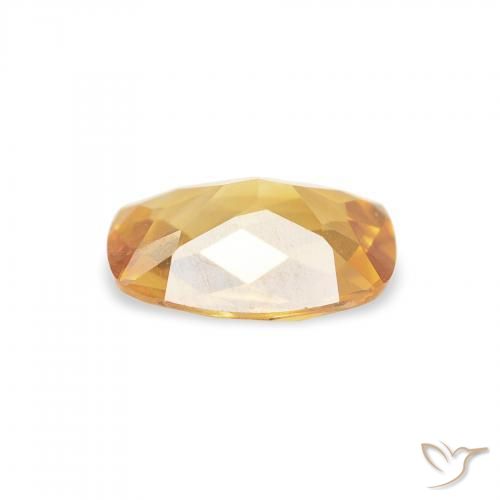 Citrino Dourado Natural 0.96ct, Almofada, VVS