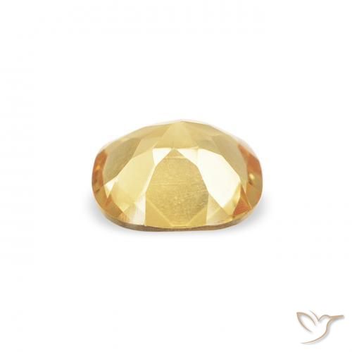 Citrino Ouro Natural 0.37ct, Almofada, VVS