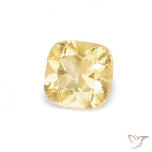 Citrino Amarelo Toscana Natural 0.40ct, Almofada, VVS