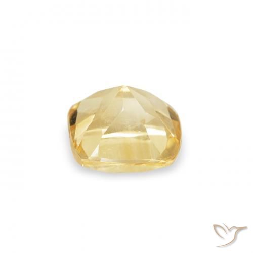 Citrino Amarelo Toscana Natural 0.40ct, Almofada, VVS