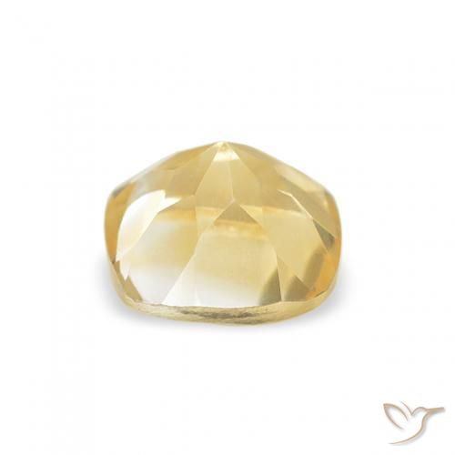 Citrino Dourado Natural 0.51ct, Almofada, VVS