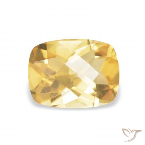 1.19ct Natural Ouro Citrino, Almofada, VVS