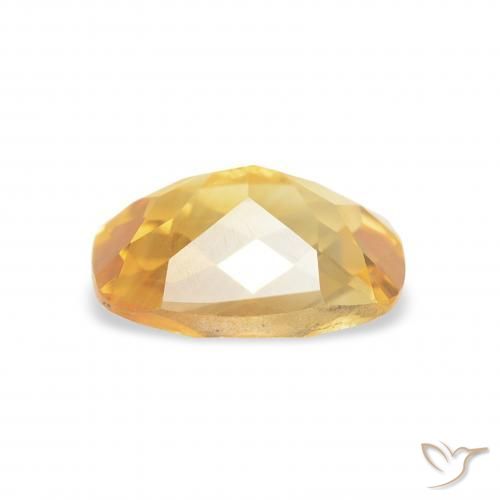 Citrino Ouro Natural 1.19ct, Almofada, VVS