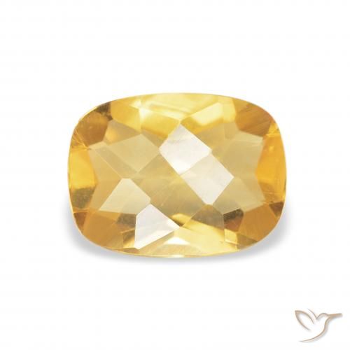 1.07ct Natural Ouro Citrino, Almofada, VVS