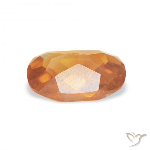 Citrino Laranja-Ouro Natural 1.20ct, Almofada, VVS-VS