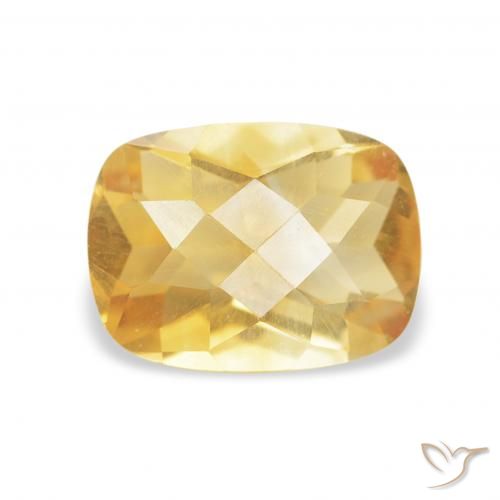 1.04ct Natural Dourado Citrino, Almofada, VVS-VS
