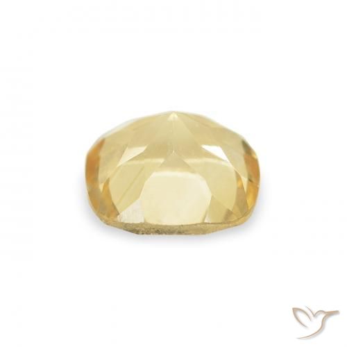 Citrino Dourado Natural 0.50ct, Almofada, VVS-VS