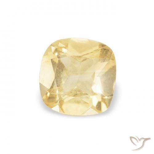 Citrino Dourado Natural 0.37ct, Almofada, VVS-VS