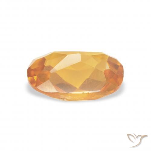 Citrino Dourado Escuro Natural 1.17ct, Almofada, VVS-VS
