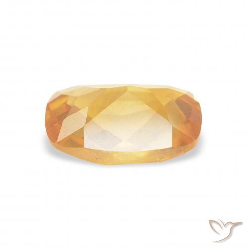 Citrino Laranja Médio Natural 1.16ct, Almofada, VVS-VS