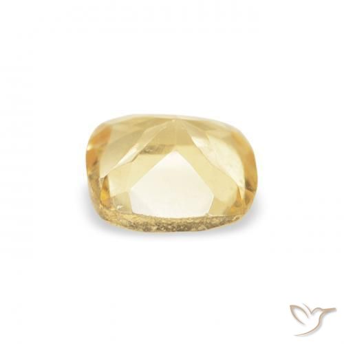 Citrino Amarelo Dourado Claro Natural 0.47ct, Almofada, VVS-VS