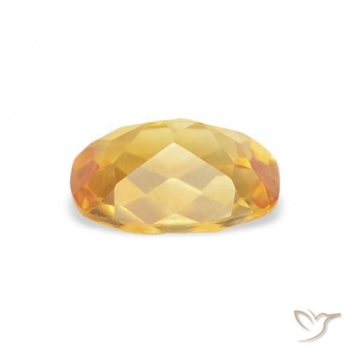 Citrino Dourado Natural 1.16ct, Almofada, VS