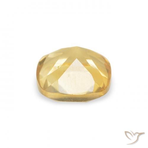Citrino Dourado Natural 0.57ct, Almofada, VS