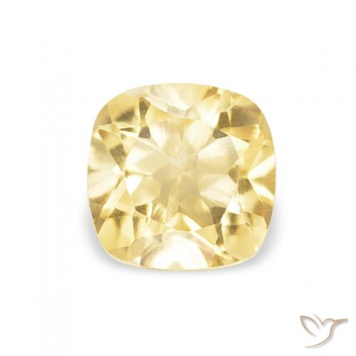 0.53ct Natural Dourado Citrino, Almofada, VS