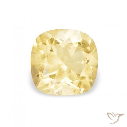 0.48ct Natural Dourado Citrino, Almofada, VS