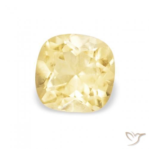 Citrino Dourado Natural 0.48ct, Almofada, VS
