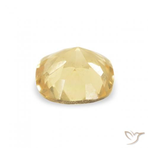 Citrino Dourado Natural 0.48ct, Almofada, VS