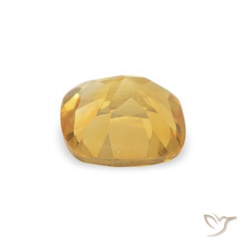 Citrino Ouro Natural 0.45ct, Almofada, VS