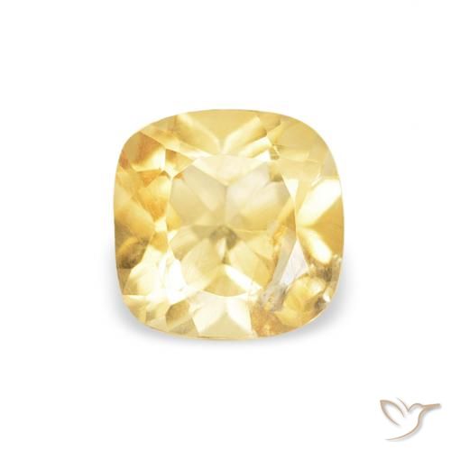 0.50ct Natural Dourado Citrino, Almofada, VS