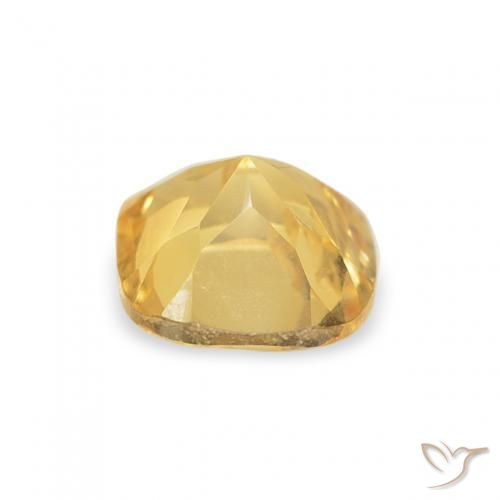 Citrino Dourado Natural 0.50ct, Almofada, VS