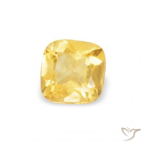 Citrino Laranja Dourada Natural 0.22ct, Almofada, VS
