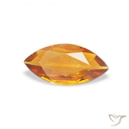 Citrino Ouro Natural 0.36ct, Marquesa, VS