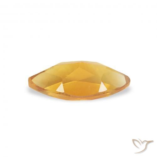 Citrino Laranja-Ouro Natural 0.53ct, Marquesa, VS
