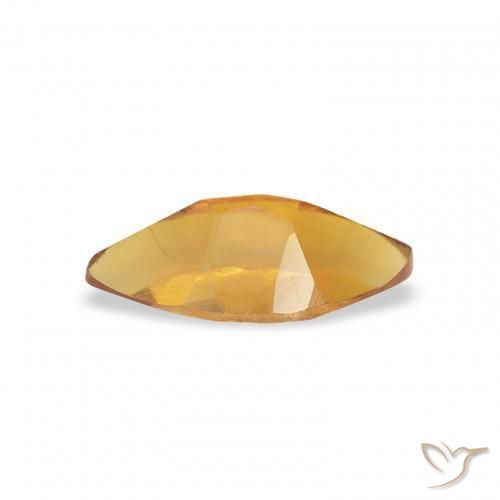 Citrino Laranja Médio Natural 0.47ct, Marquesa, VS