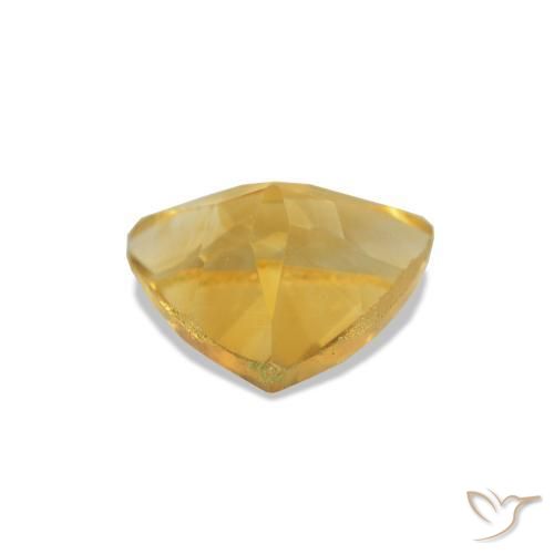 Citrino Dourado médio Natural 0.67ct, Trilhão, VS-SI