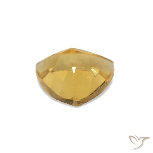 Citrino Dourado Natural 0.57ct, Trilhão, VVS-VS
