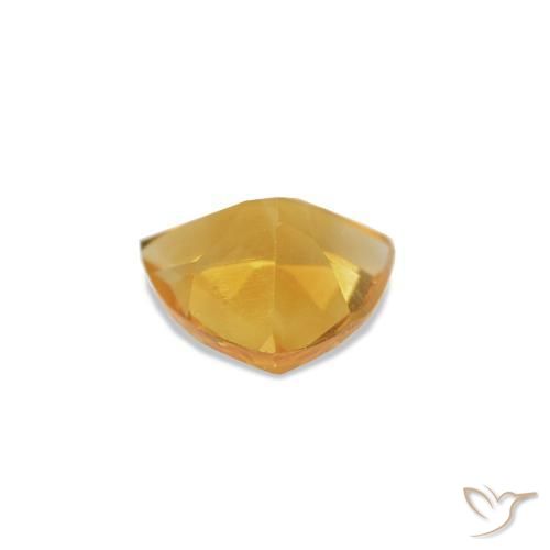 Citrino ouro médio Natural 0.27ct, Trilhão, VS